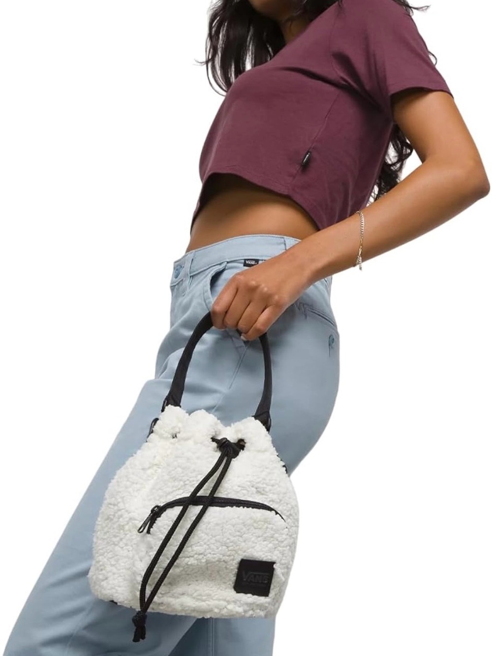 NWTs Vans Women's All Around Bucket Bag (Marshmellow)